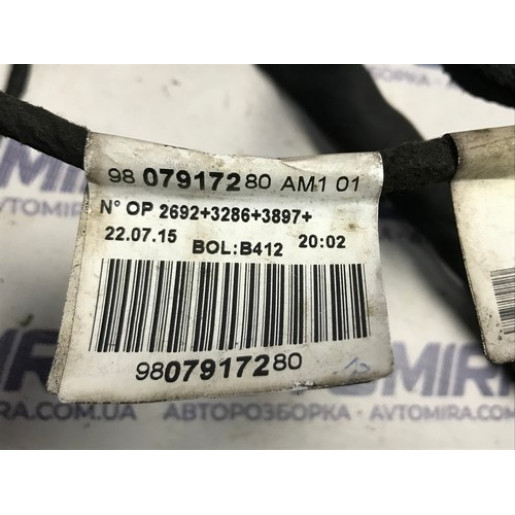 Проводка двери передней левой Peugeot 308 2013-2021 9807917280